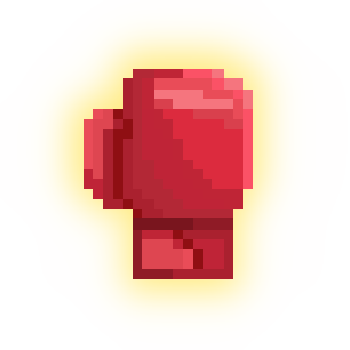 Gold Boxing Glove