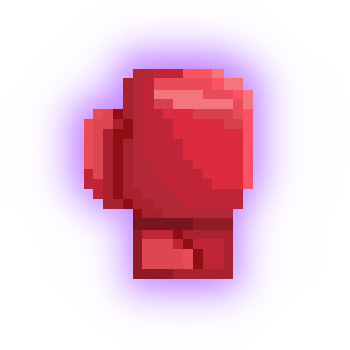 Purple Boxing Glove